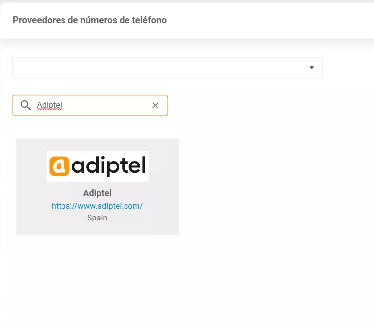 integracion adiptel