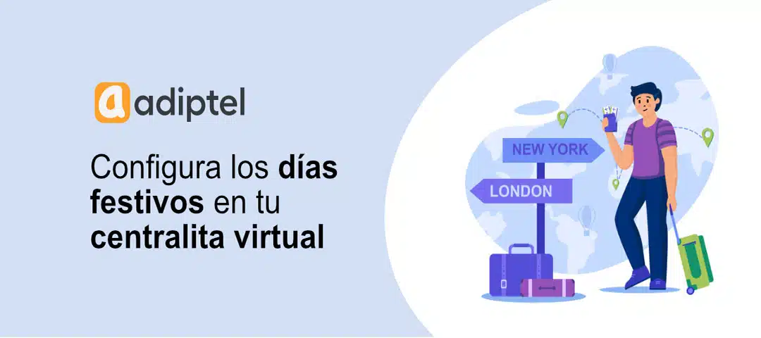 Configura los días festivos en tu centralita virtual